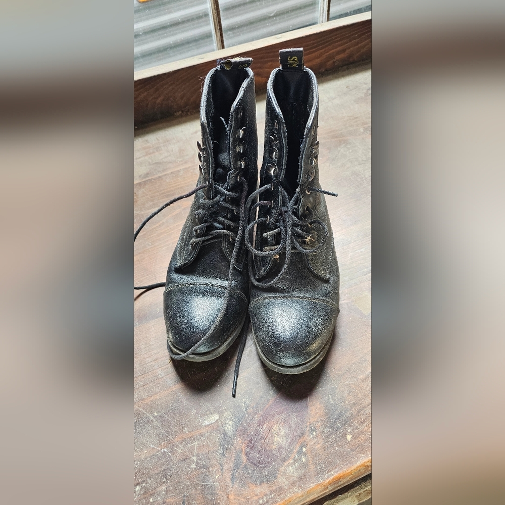 Saxon Lace Up Paddock Boots 5.5
